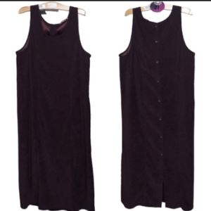 Jenna Lane Brown Button Down Dress